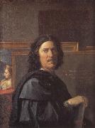 Nicolas Poussin Self-Portrait oil painting